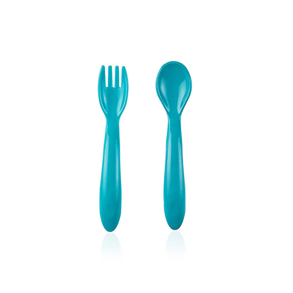 Babyjem Baby Utensil Set - Soft Baby Cutlery & Dishwasher Safe Feeding Tools for Self-Feeding Infants - view 3