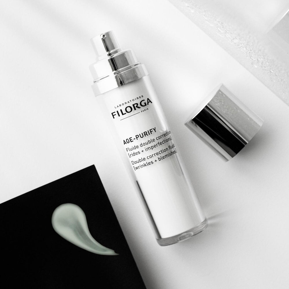Filorga Age Purify Double Correction Fluid 50ml - Anti-Aging Facial Fluid for Oily Skin with Hyaluronic Acid and - view 5