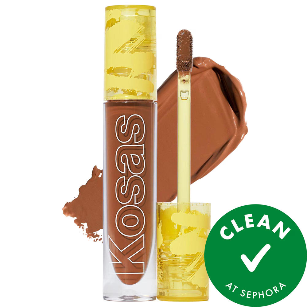 ILIA Revealer Creamy Brightening Concealer: Hydrating, Vegan, Caffeine & Hyaluronic Acid Concealer for Dark Circles & Sensitive Skin ILIA Vegan Concealer: Brightening, Hydrating, Fights Dark Circles creamy concealer, brightening concealer, caffeine concealer, hyaluronic acid concealer, vegan concealer, cruelty-free concealer, concealer for dark circles, concealer for sensitive skin, non-comedogenic concealer, radiant finish concealer, Concealer, makeup, face makeup, dark circles, fine lines, sensitive skin,