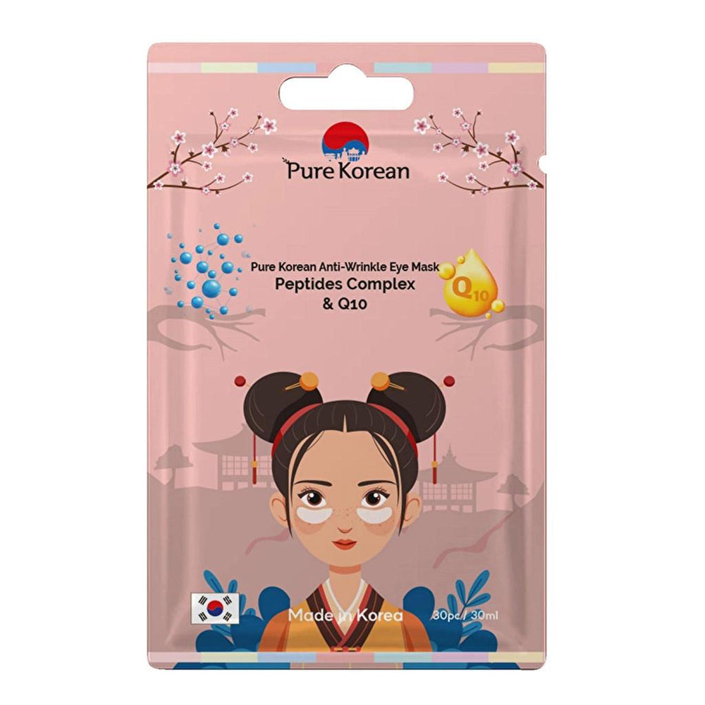 Pure Korean Anti-Wrinkle Eye Mask with Peptides & Q10 30ml
