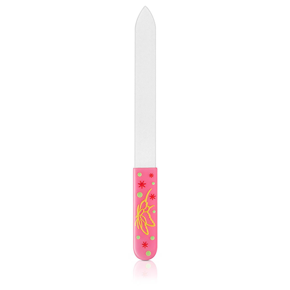 Eklips Glass Nail File AC84229S - Double-Sided Nail Care Tool for Gentle Shaping and Hygiene Eklips Glass Nail File - Gentle & Hygienic Nail Care Glass nail file, Nail care tool, Tempered glass nail filer, Double-sided nail file, Hygienic nail care, Nail shaping, Nail shortening, Gentle nail care, Fragile nails, Brittle nails, Hygiene, Personal care, Cosmetics, Beauty tools, Nail grooming
