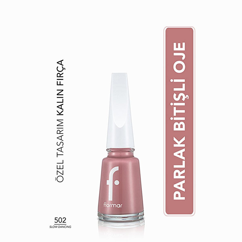 Flormar Nail Enamel - Long Lasting & Nourishing Nail Polish for Healthy Nails - view 2
