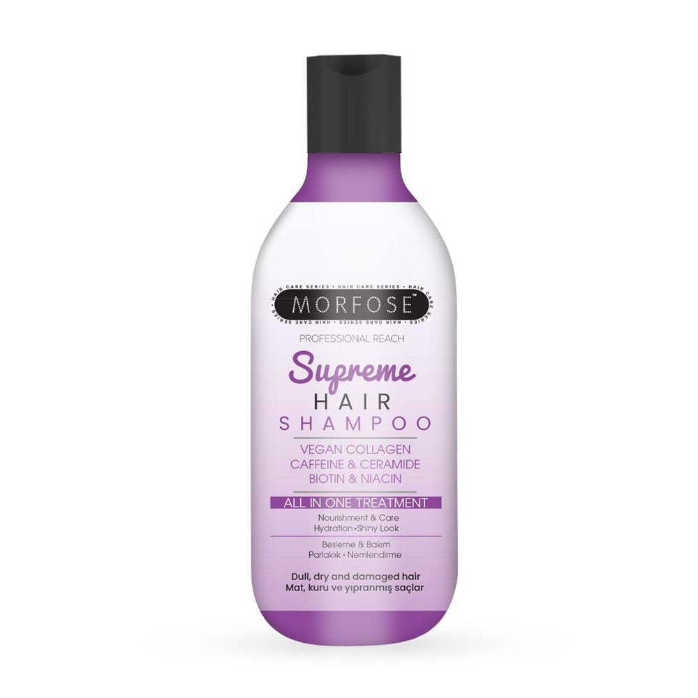 Morfose Nourishing Shampoo with Vegan Collagen - 16.91 fl oz, Moisturizing & Repair for Dry & Damaged Hair - Shampoo