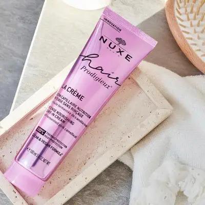 nuxe hair prodigeux leave-in conditioner 100ml, nuxe nourishing leave-in hair cream, nuxe hair care product Nuxe Hair Prodigeux Leave-In Conditioner - Nourishing Formula | 3.4 fl oz Nuxe Hair Prodigeux Leave-In Conditioner | 3.4 fl oz nuxe, hair-care, leave-in-conditioner, frizz-control, hydration, shine, healthy-hair, beauty, ai-generated, dry-hair