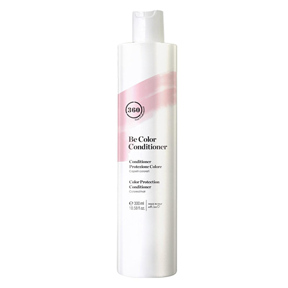 360 Hair Professional Be Color Saç Kremi: Color Safe Conditioner with Blackberry Vinegar for Color Treated Hair, Hydrates, Detangles, & Adds Shine (10.14 fl oz) 360 Hair Be Color: Color Safe Conditioner for Vibrant Hair color treated hair conditioner, hair color protection, blackberry vinegar hair treatment, hair repair conditioner, shiny hair conditioner, hair detangling conditioner, hair moisturizing conditioner, 360 Hair Professional, Be Color Saç Kremi, color safe conditioner, hair conditioner, color pr