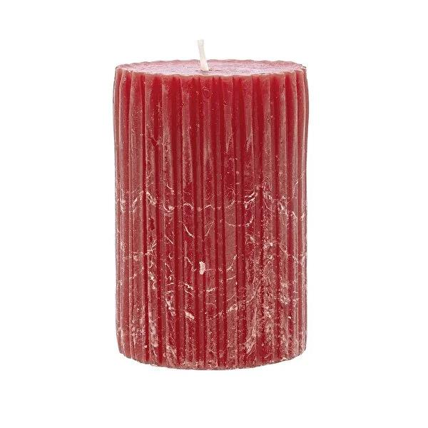 Rubin Licht Rustic Red Candle - 3.94 x 2.68 inches, Long-Lasting 44-Hour Burn Time Rubin Licht Rustic Red Candle - 44-Hour Burn Time candle, rustic candle, red candle, long-lasting candle, artisanal candle, vintage home decor, cozy ambiance, home decor, interior design, unique candle designs, rustic decor, red home decor, long-lasting light, artisanal home decor