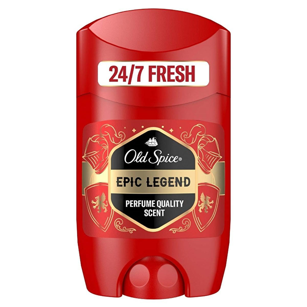 Old Spice Epic Legend Deodorant Stick for Men: 24/7 Odor Protection, Aluminum-Free Formula, Long Lasting Fragrance - Bourbon Vanilla & Cherry Tobacco Old Spice Epic Legend Deodorant: Aluminum-Free, Long-Lasting Freshness Old Spice deodorant, men's deodorant stick, aluminum free deodorant, long lasting deodorant, odor protection deodorant, fragrance deodorant for men, deodorant no stains, recycled packaging deodorant, Epic Legend deodorant, bourbon vanilla cherry tobacco deodorant, deodorant, men's grooming,