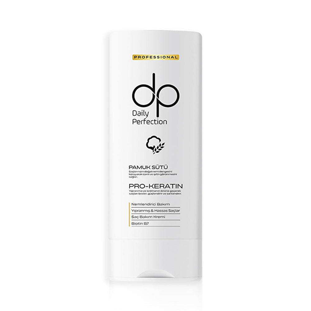 Dp Daily Perfection Hair Care Cream with Cotton Milk & Wheat Protein - 11.83 fl oz Nourishing Moisturizing - Hair Mask