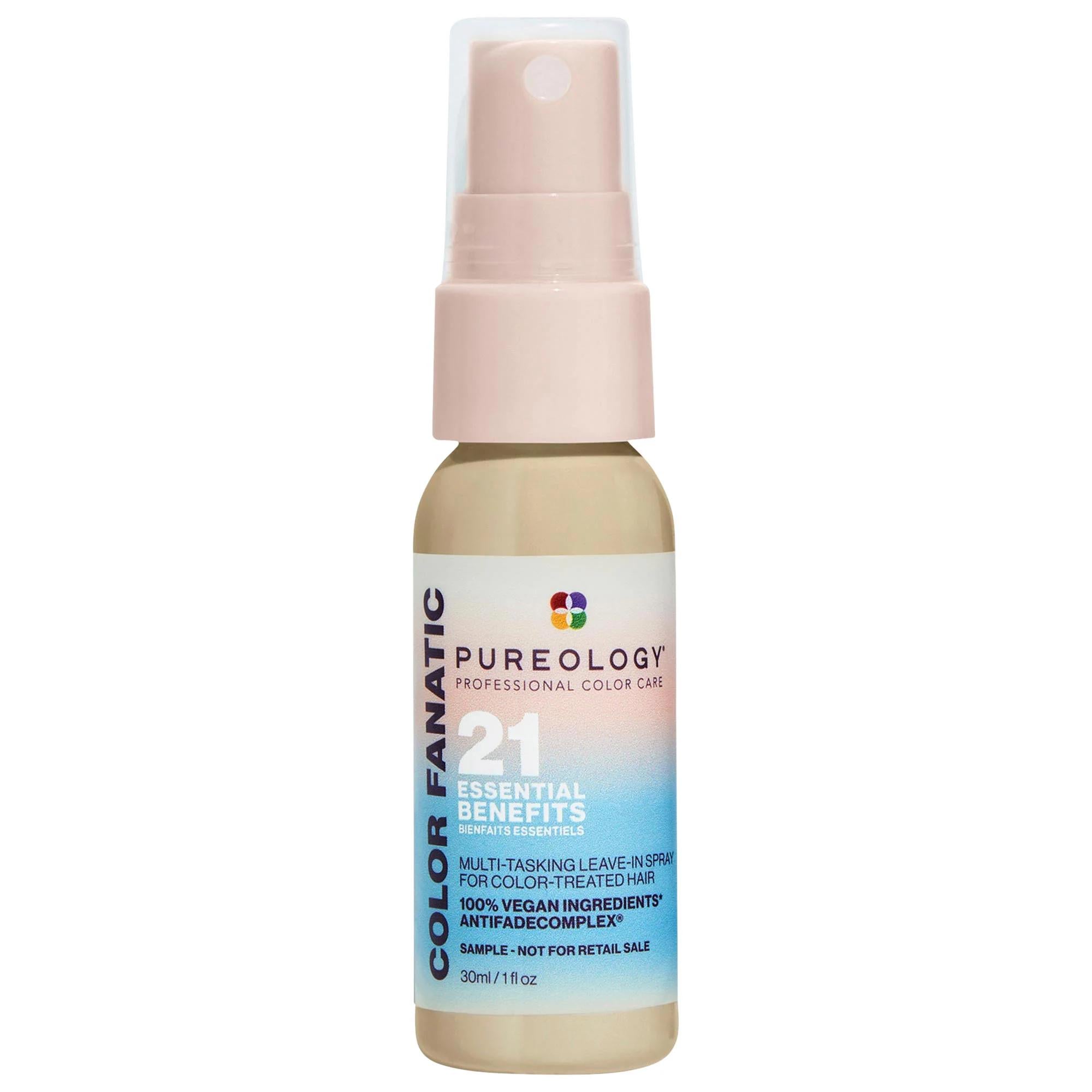 Color Fanatic Heat Protectant Leave-In Conditioner: Hydrate, Detangle & Protect Color Treated Hair Up to 450°F Color Fanatic Leave-In: Heat & Color Protection for Healthy Hair leave-in conditioner, heat protectant spray, color treated hair, vegan hair care, sulfate free conditioner, hair detangler, hair heat protection, color safe leave in conditioner, hair hydration, frizz control, hair manageability, heat protection, color protection, detangling, camelina oil, coconut oil, olive oil, paraben free, sulfate