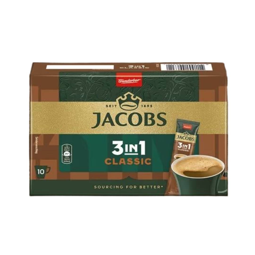 Jacobs 3 in 1 Classic coffee sticks front
