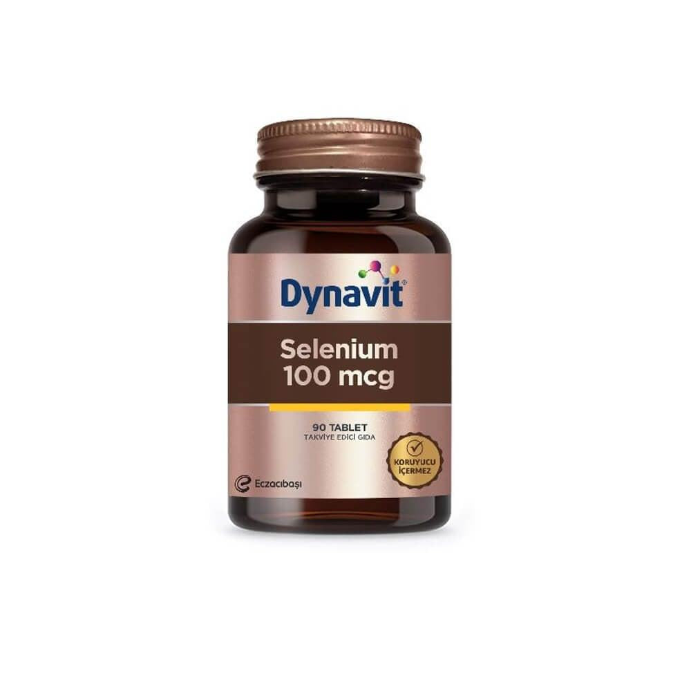 Dynavit Selenium 100 mcg Dietary Supplement Tablets for Antioxidant Support - 90 Count Dynavit Selenium 100 mcg Supplement for Immune Support Selenium Supplement, Dynavit Selenium 100 mcg, Dietary Supplement, Selenium Tablets, Antioxidant Support, Health Supplements, Immune Function Support, Dietary Deficiencies, Adults, Adolescents, Health Conscious, Supplement Tablets