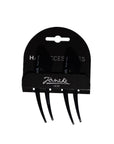 Janeke Small Black Hair Clips Set of 2 for Secure Hold