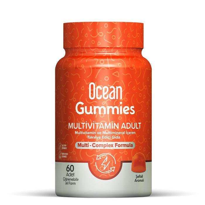 Orzax Ocean Gummies Multivitamin Adult - 60 Count Chewable Vitamin Gummies for Comprehensive Nutrition Support - image 2