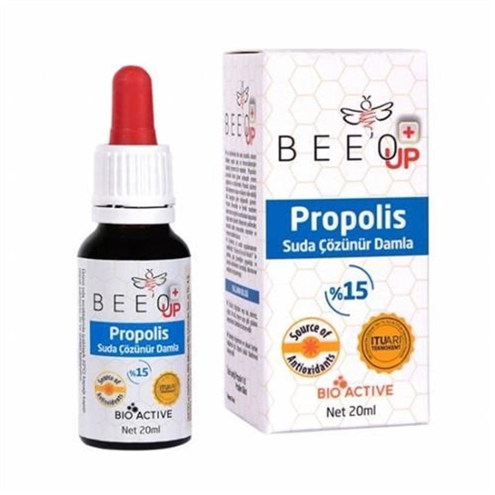 BEE'O UP 15% Propolis Drops - Water-Soluble, Natural Immune Support Supplement BEE'O UP Propolis Drops - Natural Immune Support Propolis Drops, Water-Soluble Propolis, Natural Health Supplements, Immune System Support, Bee Products, Health and Wellness, Natural Remedies, Dietary Supplements, Propolis Benefits, Immune Boosters