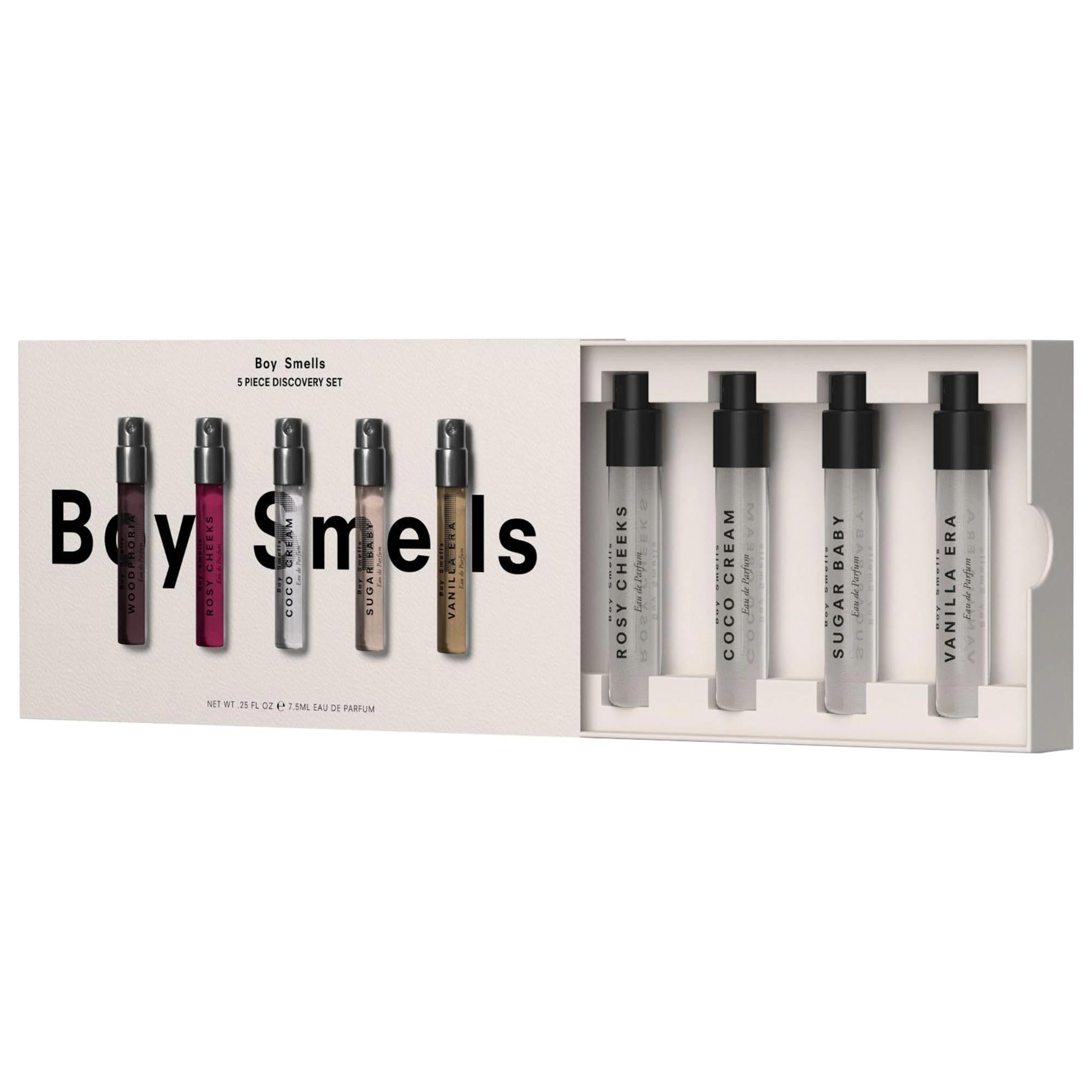 Boy Smells Fragrance Discovery Set: Mixable Perfumes for Layering | Gourmand, Floral & Wood Scents - Explore & Create Your Perfect Custom Fragrance! Boy Smells Fragrance Set: Create Custom Perfume Scents fragrance set, perfume set, layering fragrances, mixable perfumes, gourmand perfume, floral perfume, wood perfume, scent discovery set, fragrance samples, perfume sampler, fragrance, perfumes, layerable fragrances, vanilla scents, sweet perfume, floral scents, wood scents, experiment with fragrance, persona