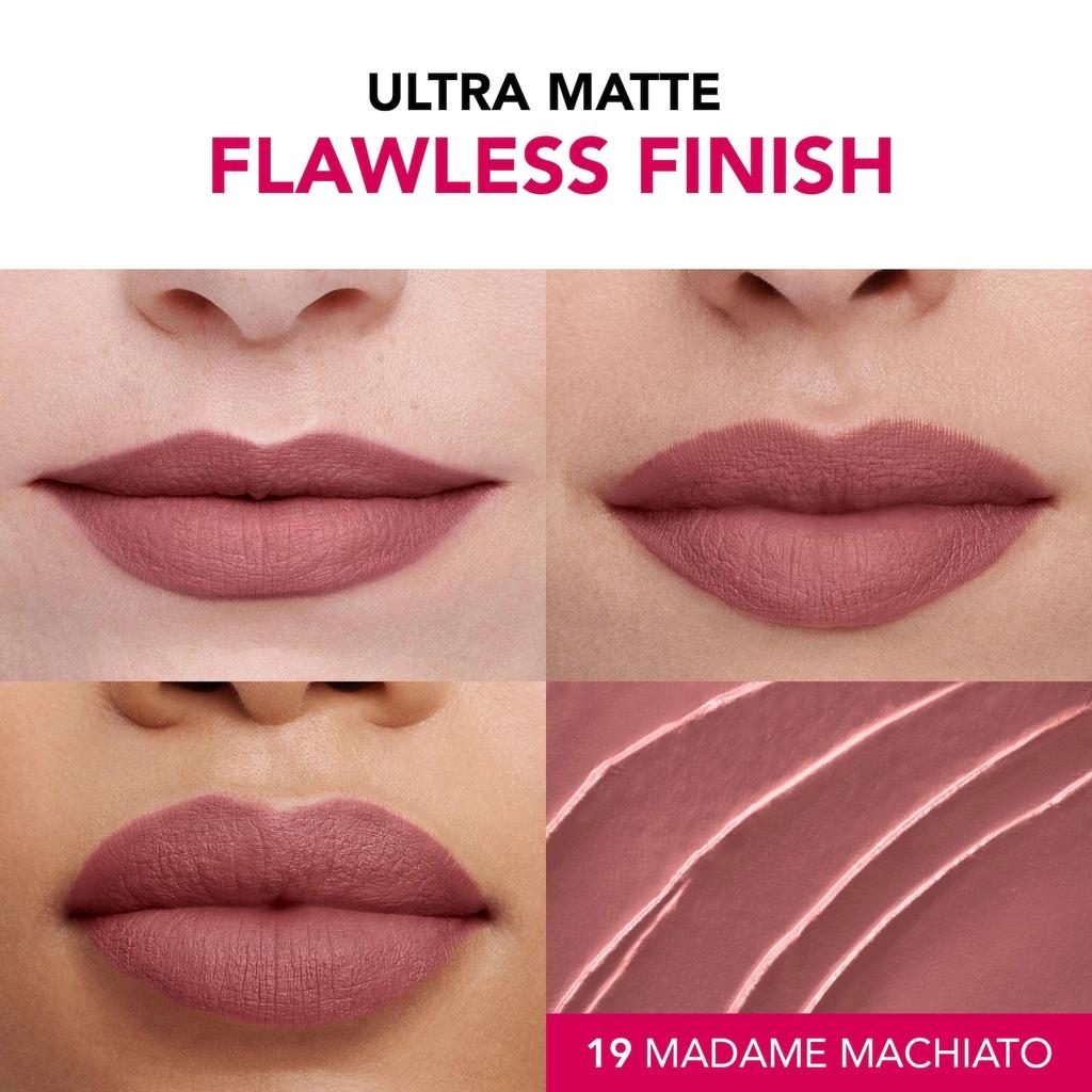 Bourjois Rouge Velvet Ink Liquid Lipstick 19 Madame Machiato