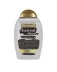 OGX Detoxifying Charcoal Hair Conditioner 385ml - Sulfate-Free, Activated Charcoal & Kaolin Clay Formula - Conditioner