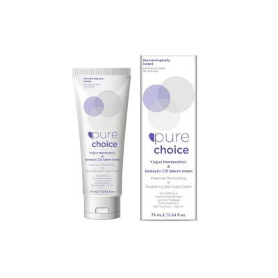 Pure Choice Moisturizing and Nourishing Skin Cream - Intense Hydration for Dry, Sensitive Skin with Panthenol & Hyaluronic Acid - Paraben & Alcohol Free Pure Choice Moisturizing Cream - Hydrate Dry, Sensitive Skin moisturizing cream, nourishing cream, dry skin cream, sensitive skin cream, panthenol cream, hyaluronic acid cream, paraben free cream, alcohol free cream, plant based skin cream, intense hydration cream, skin hydration, skin nourishment, dry skin relief, sensitive skin relief, panthenol, hyaluron