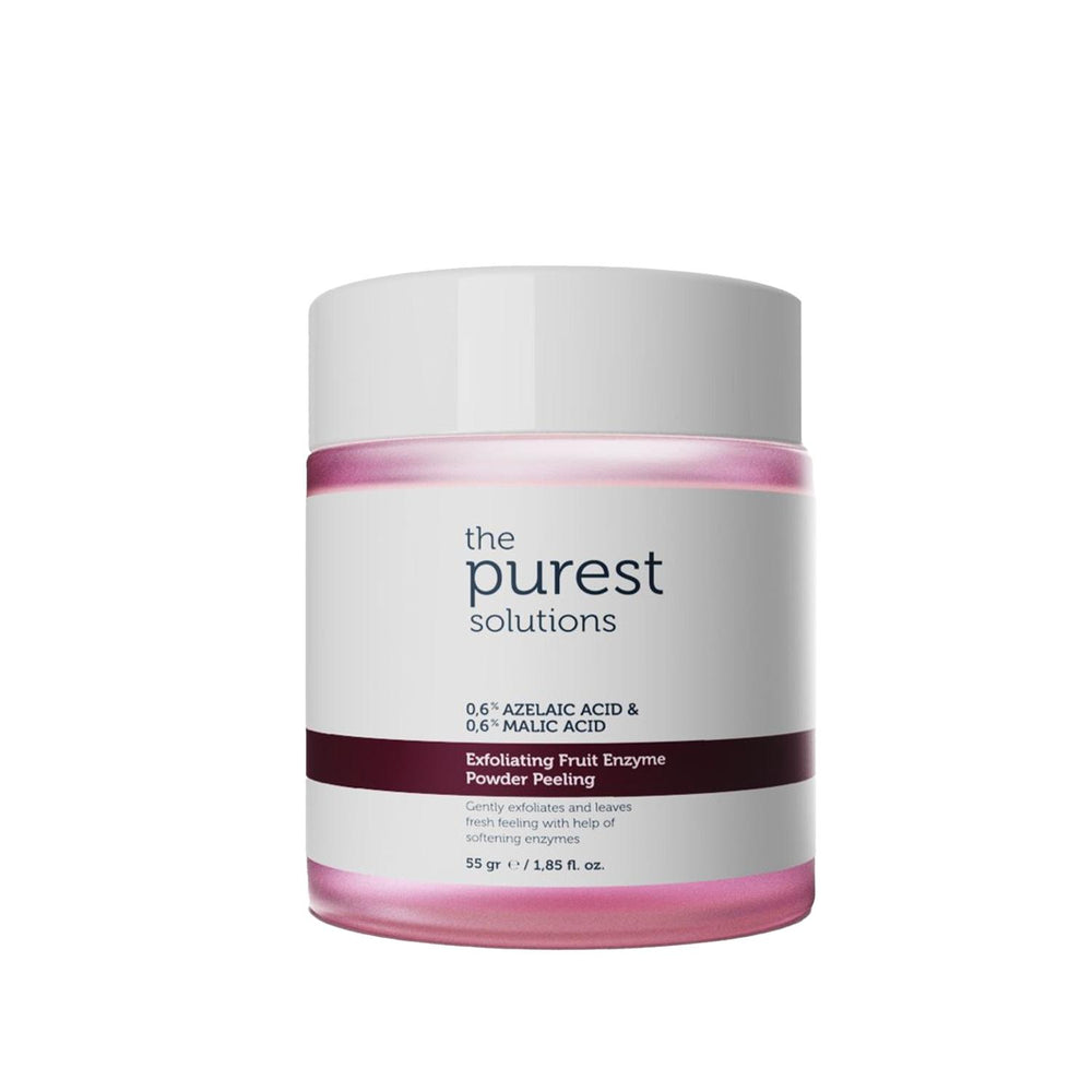 The Purest Solutions Fruit Enzyme Powder Exfoliator & Toz Peeling 55 g - Natural Skincare for Gentle Exfoliation The Purest Solutions Fruit Enzyme Powder Exfoliator 55g Fruit Enzyme Powder Exfoliator, Natural Skincare, Gentle Exfoliation, Chemical-Free Beauty, Sensitive Skin Care, The Purest Solutions, Skincare, Exfoliant, Natural Beauty Products, Chemical-Free Skincare
