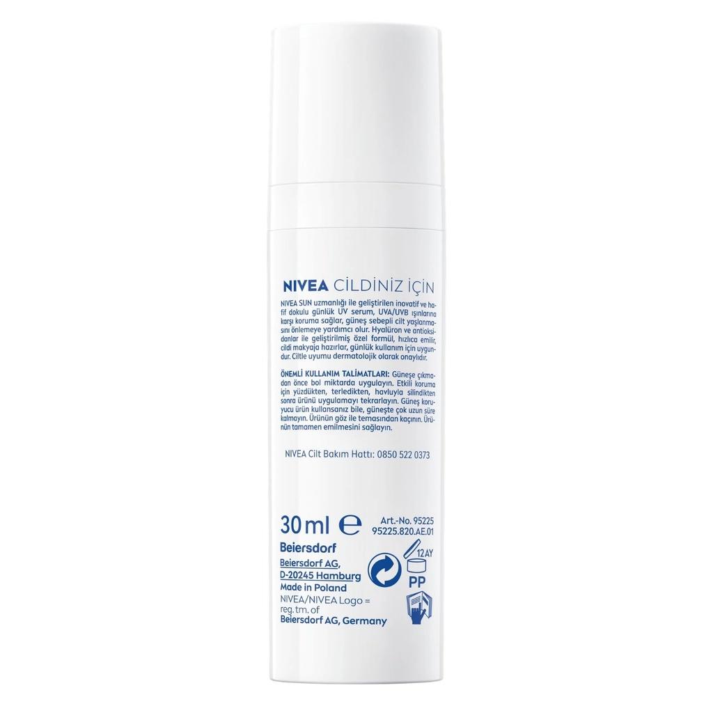 Nivea Sun SPF50 UV Protection &amp; Smoothing Primer Serum 30 ml