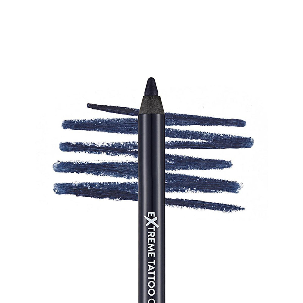 Flormar Extreme Tattoo Waterproof Gel Eyeliner - Long Lasting, Smudge Proof Eye Makeup - Intense Blue - view 6