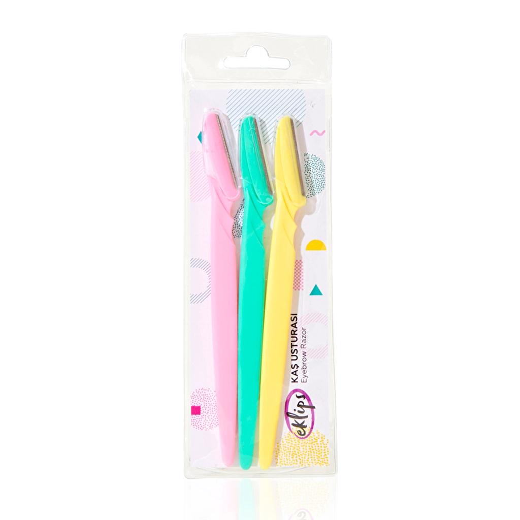 Eklips 3-Piece Eyewear &amp; Eyebrow Razor Set
