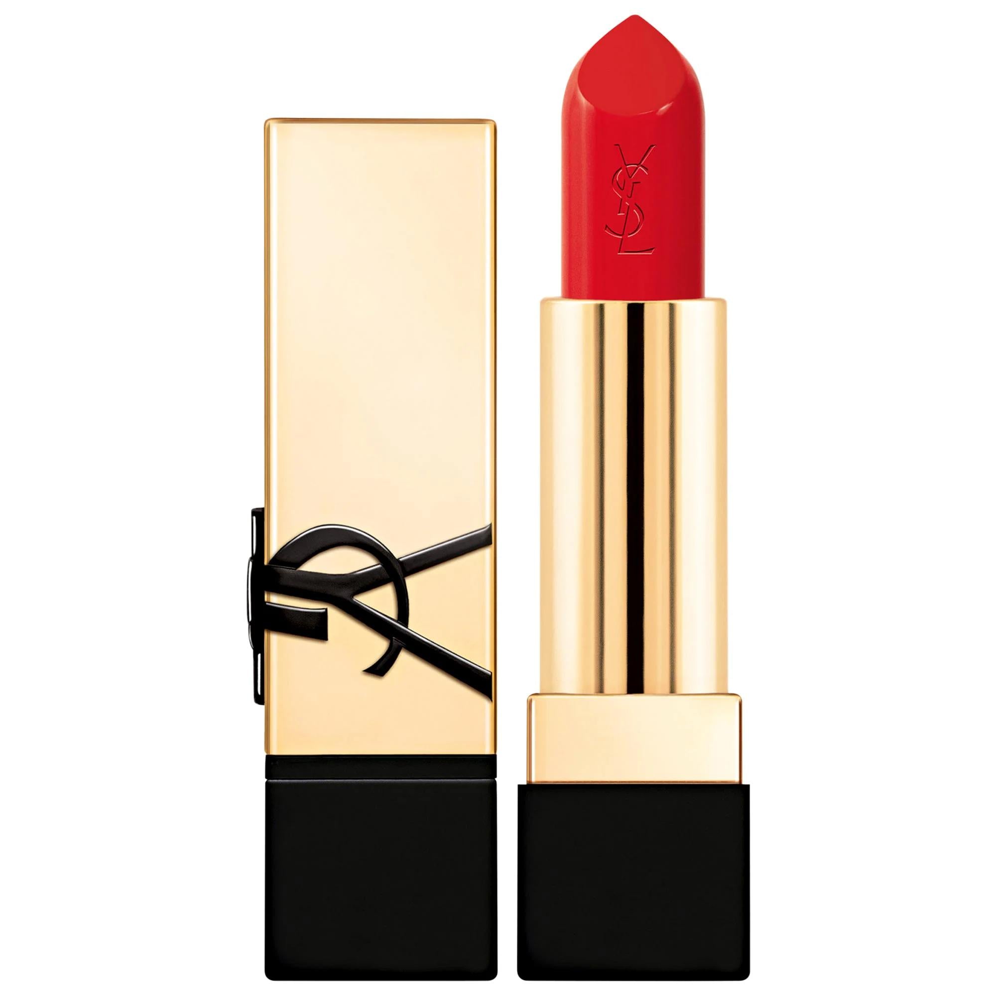 Rouge Pur Couture Vegan Satin Lipstick with Ceramides - Long-Lasting Lip Color &amp; Moisturization Rouge Pur Couture Vegan Satin Lipstick - Long-Lasting &amp; Moisturizing vegan lipstick, long-lasting lip color, moisturizing lipstick, satin finish lipstick, luxurious lip care, lip care, cruelty-free, beauty, cosmetics, lipstick, Rouge Pur Couture