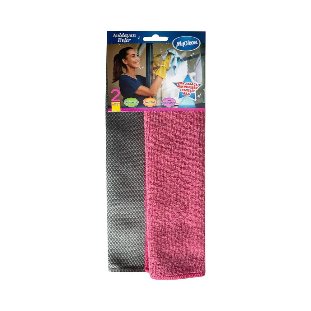 MyClean Microfiber Cleaning Cloth Duo Pack