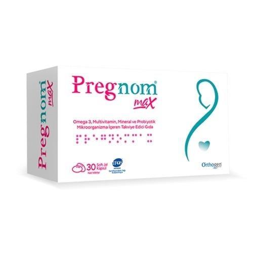 Pregnom Max 30 Soft-Jel Capsule - Multivitamin, Omega-3, Probiotic Supplement for Overall Wellness Pregnom Max 30 Soft-Jel Capsule - Multivitamin & Omega-3 Supplement Pregnom Max 30, Soft-Jel Capsule, Multivitamin Supplement, Omega-3 Supplement, Probiotic Supplement, Dietary Supplement, Nutritional Supplement, Wellness, Health Supplements, Omega-3 Fatty Acids, Probiotics, Multivitamins, Health and Wellness, Supplement for Men, Supplement for Women, Healthy Living