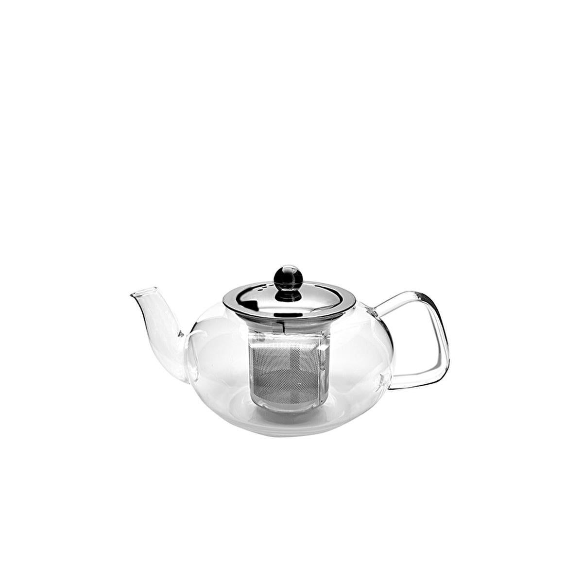 Luna Cucina Borosilicate Glass Teapot with Steel Strainer - 500ml, Dishwasher Safe, Durable Kitchenware Luna Cucina 500ml Borosilicate Glass Teapot with Steel Strainer Borosilicate Glass Teapot, Steel Strainer Teapot, Dishwasher Safe Kitchenware, 500ml Teapot, Glass Tea Infuser, Tea Enthusiasts, Durable Kitchenware, Easy to Clean, Kitchen Essentials, Tea Brewing, Infusion, Gift Ideas, Home Cooks