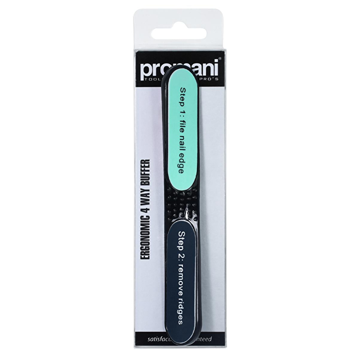 promani-4-step-nail-buffer-polisher-front-view, promani-nail-buffer-application-steps Promani 4-Step Nail Buffer Polisher - Comprehensive Care for Nails | Nail Care Accessories Promani 4-Step Nail Buffer Polisher promani, nail-buffer, nail-care, nail-polish, nail-tools, 4-step-buffer, beauty-tools, manicure, pedicure, ai-generated