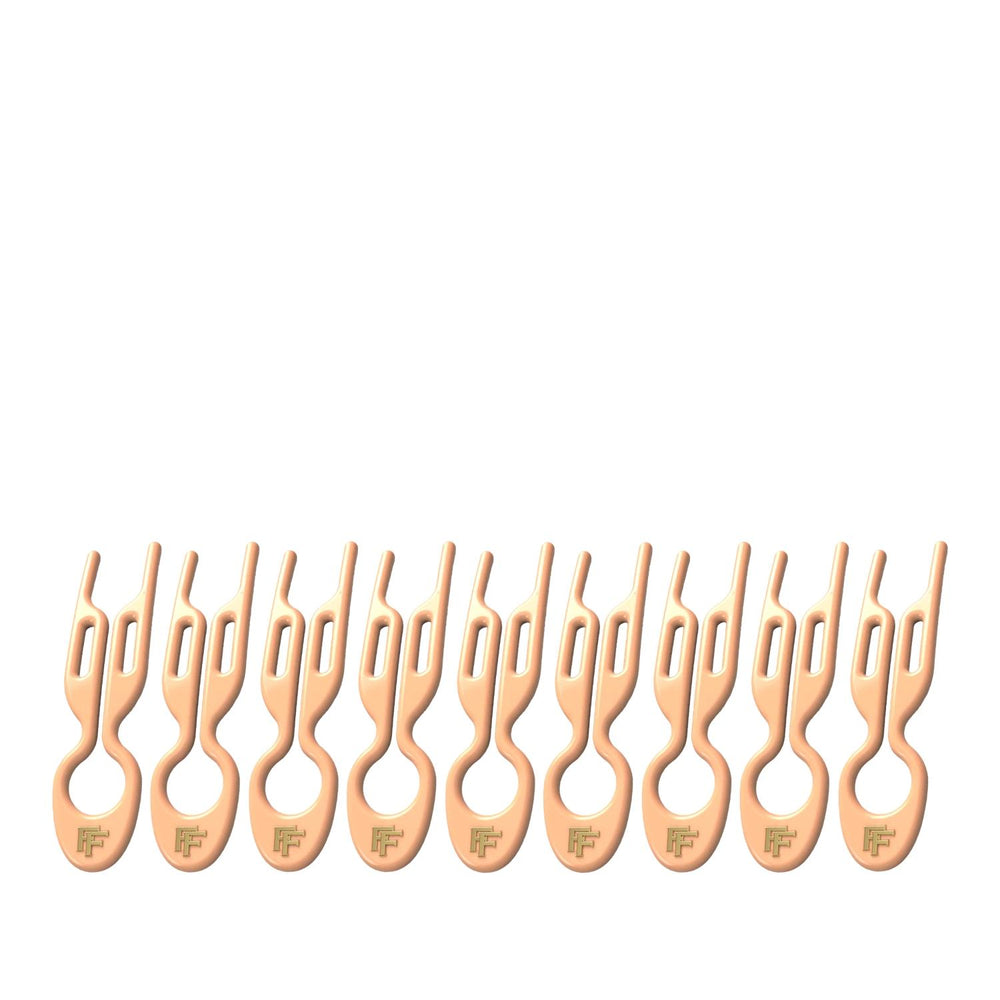 Fiona Franchimon No. 1 Hairpins in Peach Fuzz 9-Pack