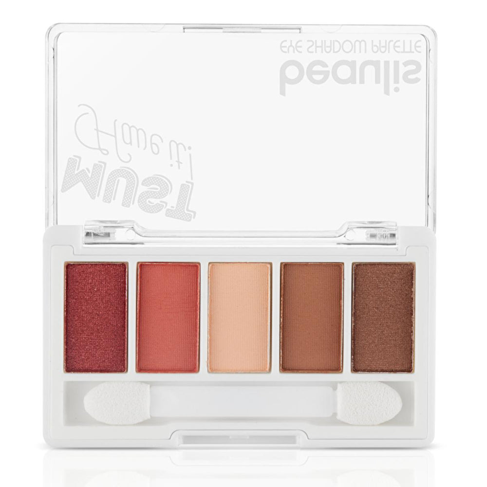 Beaulis Mini Far Paleti 210 Spicy - Mini Eyeshadow Palette for Versatile Eye Makeup - Eyeshadow