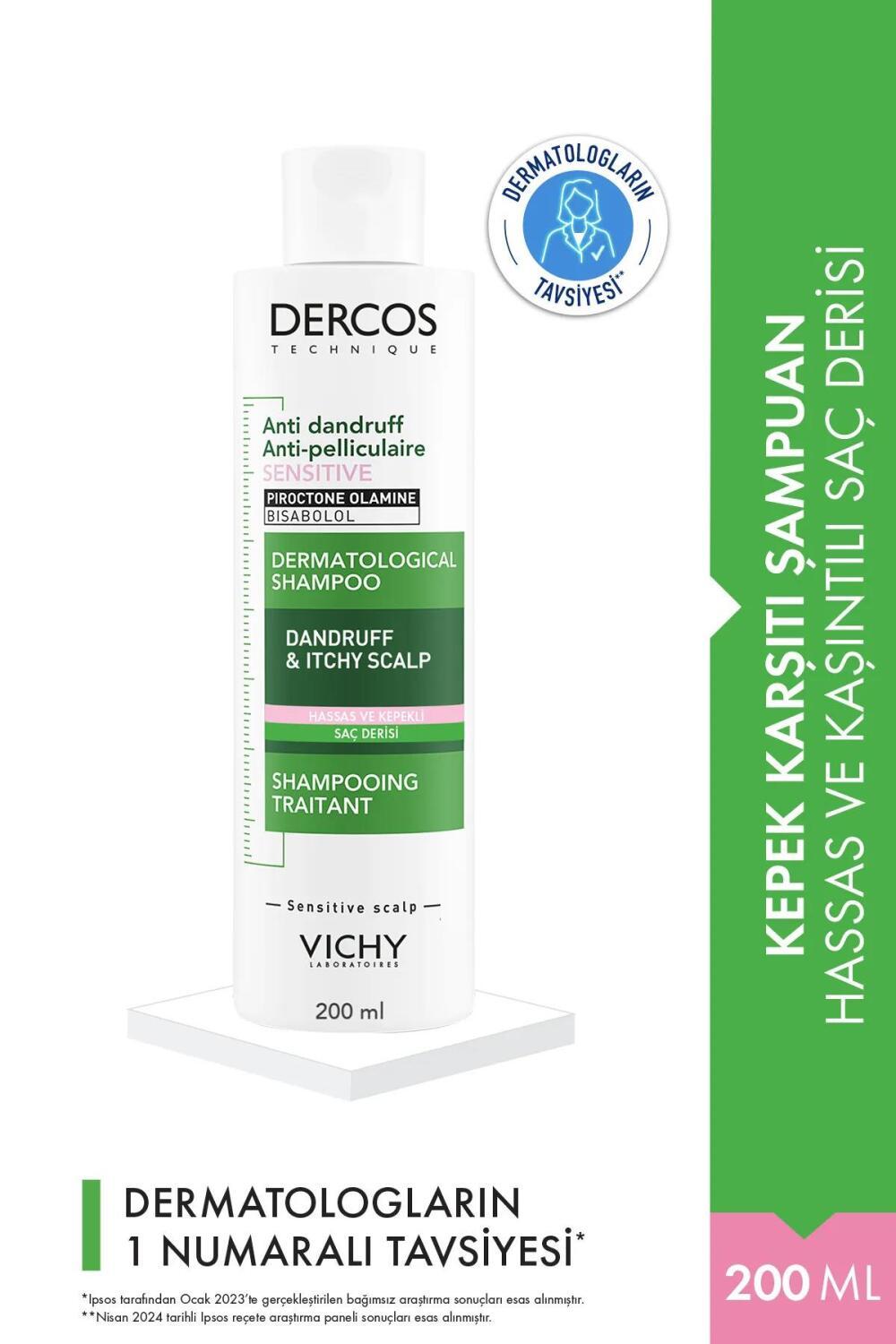 Vichy Dercos Anti-Dandruff Shampoo for Sensitive Scalps - Gentle, Effective Treatment - 200ml Vichy Dercos Anti-Dandruff Shampoo for Sensitive Scalps Anti-Dandruff Shampoo, Sensitive Scalp Shampoo, Vichy Dercos, Dandruff Treatment, Gentle Shampoo, Scalp Care, Hair Care, Sensitive Scalp, Dandruff Relief, Shampoo for Sensitive Hair
