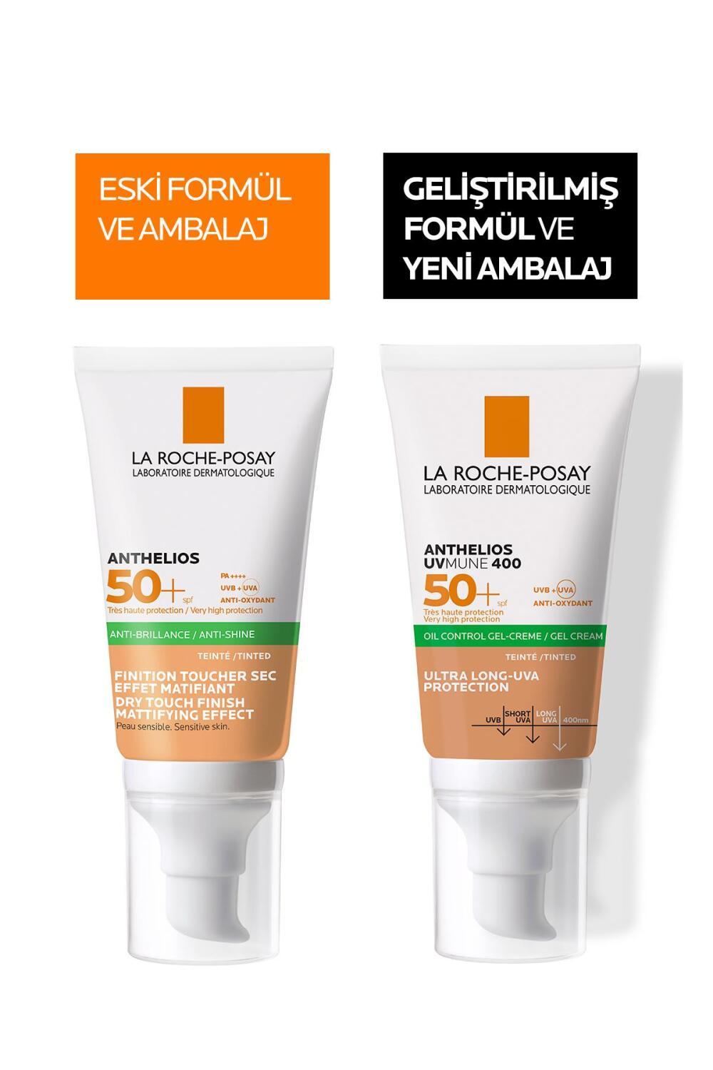 La Roche-Posay Tinted Sunscreen Gel-Cream SPF 50+ - Oil Control, Matte Finish for Sensitive Skin - image 11