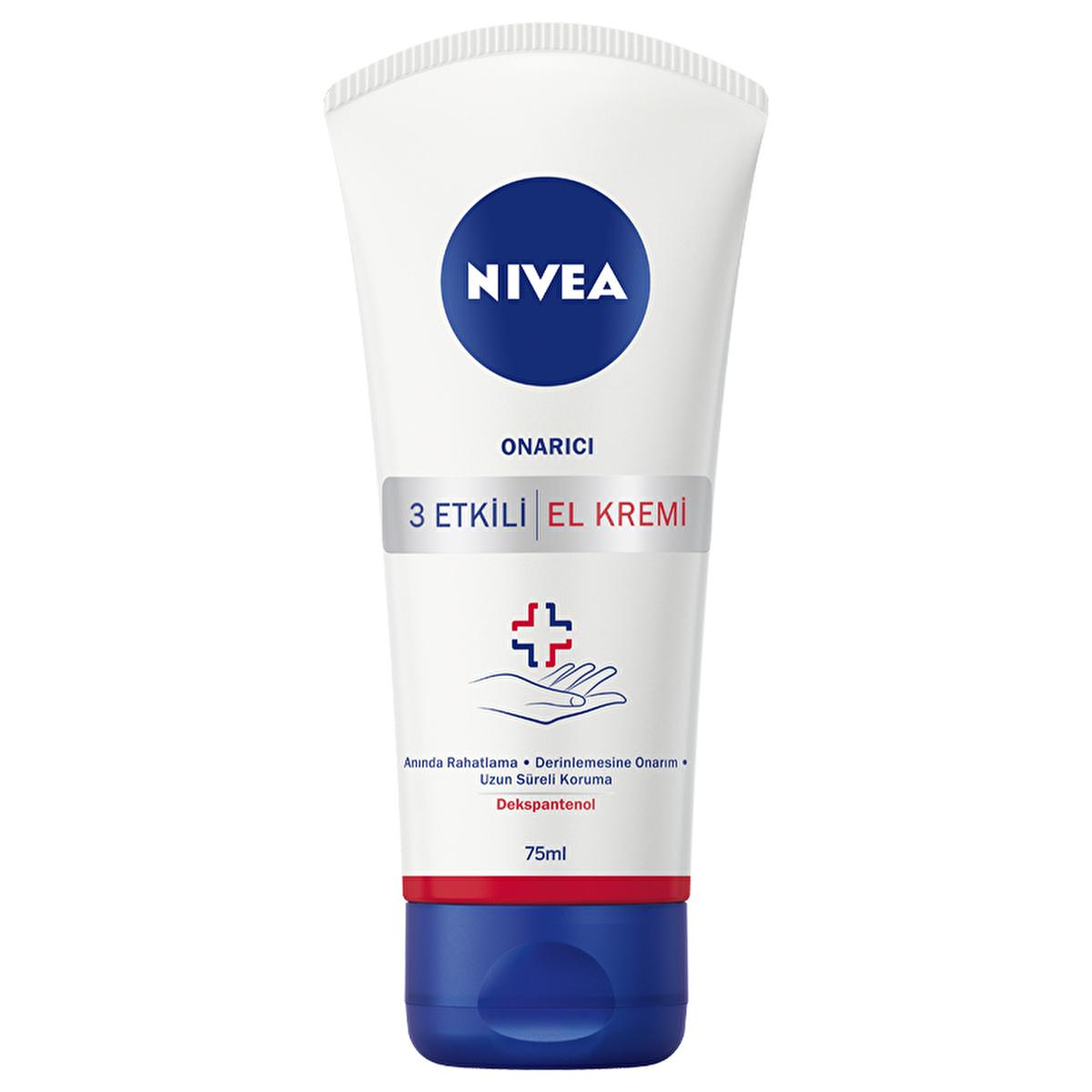 Nivea Repair & Care Hand Cream 75ml - Moisturizing, Dermatologically Tested & Allergen-Free Nivea Repair & Care Hand Cream - Moisturizing & Dermatologically Tested Nivea hand cream, repair and care hand cream, moisturizing hand cream, dermatologically tested hand cream, allergen-free hand cream, hand moisturizer, dry skin repair, tense hands relief, long-lasting hand cream, sensitive skin hand cream