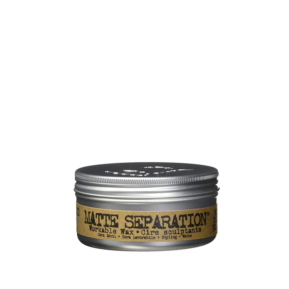 Tigi Bed Head For Men Matte Separation Wax - Strong Hold, Matte Finish, 85g Tigi Bed Head Matte Separation Wax - Strong Hold for Men Tigi Bed Head, Matte Separation Wax, Mens Hair Wax, Hair Styling Products, Matte Finish Hair Products, Hair Wax, Mens Grooming, Styling Products for Men, Texture Hair Products, Strong Hold Hair Wax, Salon Quality Hair Products