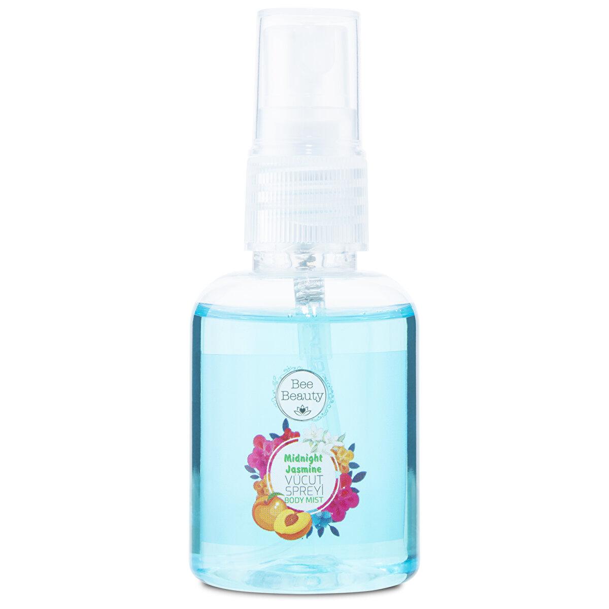 Bee Beauty Midnight Jasmine Body Spray - Long-Lasting Refreshing Fragrance for Women Bee Beauty Midnight Jasmine Body Spray - Long Lasting Body Spray, Midnight Jasmine, Bee Beauty, Long-lasting fragrance, Refreshing scent, Fruity fragrance, Floral notes, Sandalwood, Amber, Travel size, Daily use, Women's fragrance, Perfume spray