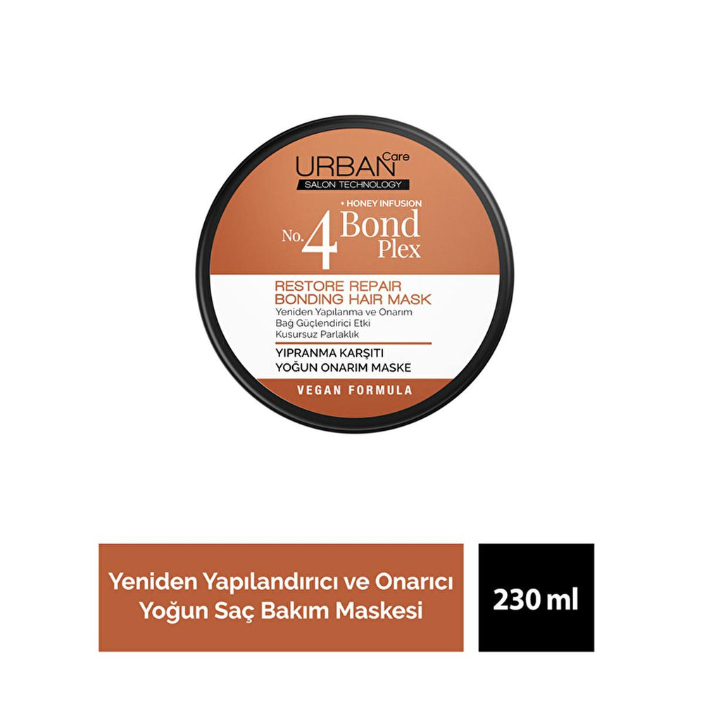 Urban Care Bond Plex Hair Mask - Repair & Nourish Damaged Hair, Vegan & Paraben-Free, 7.78 fl oz - view 4