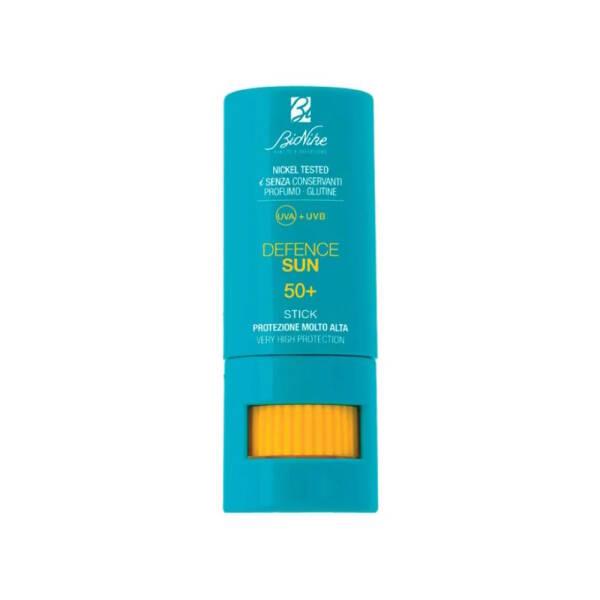 Bionike Defence Sun SPF50+ Sunscreen Stick for Sensitive Skin - Portable Broad-Spectrum Protection for Lips, - Sunscreen