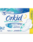 Orkid Extra Sensitive Nighttime Sanitary Pads: Fragrance & Dye-Free, Ultra Soft Maxi Pads for Women with Sensitive Skin - Night Protection (Size 3), 7-Count Orkid Sensitive Night Pads: Fragrance-Free for Sensitive Skin fragrance free pads, dye free sanitary pads, sensitive skin menstrual pads, nighttime sanitary pads, Orkid sanitary pads, extra sensitive hygiene pads, hypoallergenic sanitary pads, sanitary pads for women, menstrual pads, maxi pads, feminine hygiene, sensitive skin, menstrual products, perio