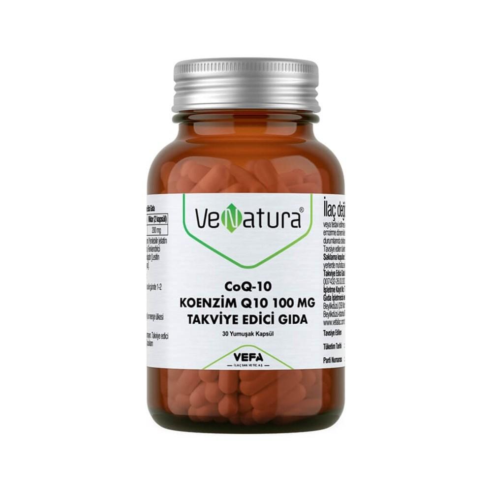VeNatura Coenzyme Q10 100mg Dietary Supplement 30 Capsules