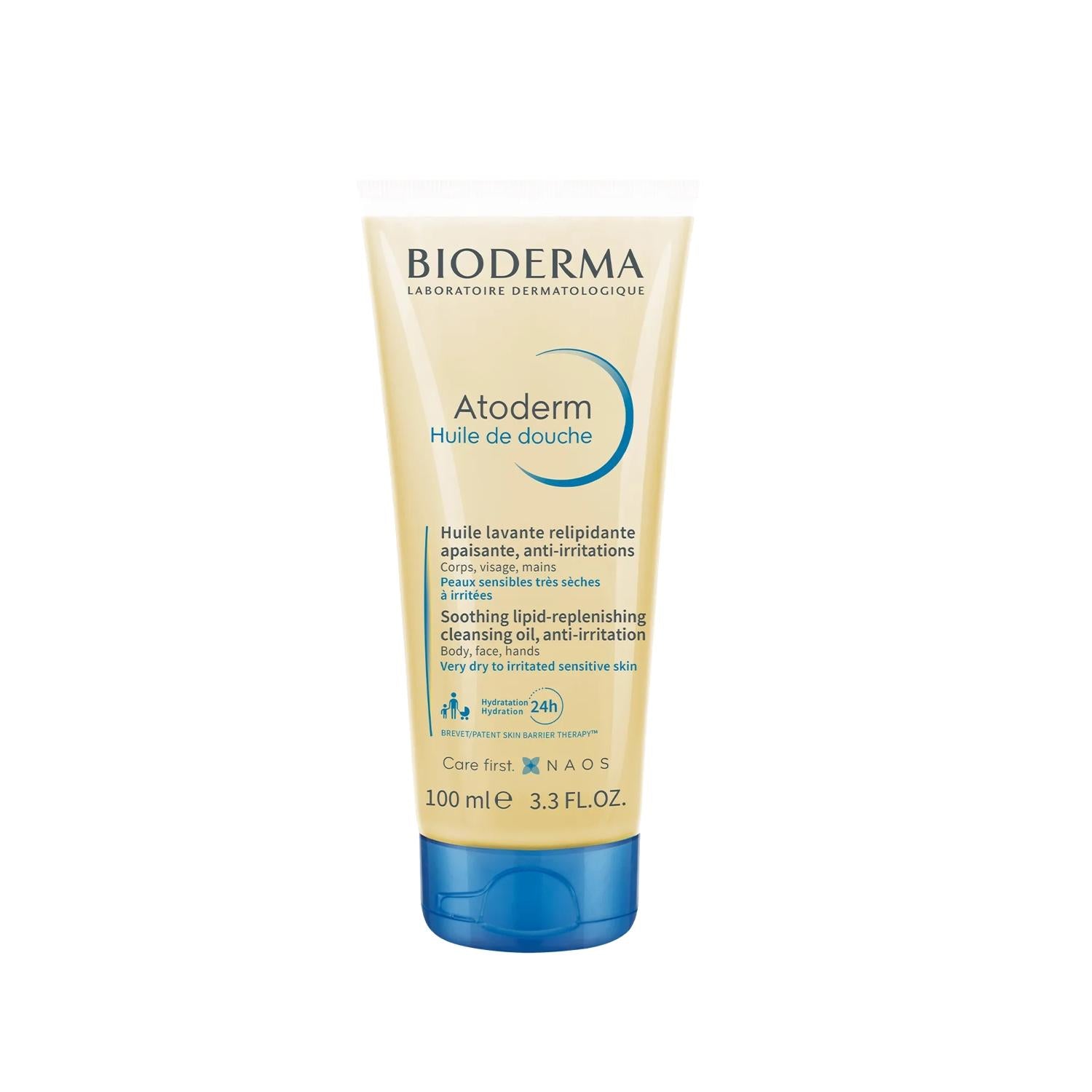 Bioderma Atoderm Shower Oil for Dry &amp; Very Dry Skin - Gentle, Moisturizing Body Wash 100ml Bioderma Atoderm Shower Oil for Dry Skin - Moisturizing Body Wash Bioderma Atoderm Shower Oil, Dry skin care, Moisturizing body wash, Sensitive skin products, Face and body cleanser, Skincare for dry skin, Gentle cleansing products, Moisturizing shower oil, Bioderma skincare, Dry skin relief, Sensitive skin care, Body wash for dry skin