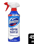 Domestos Foam Power White Soap Toilet Cleaner - Reversible Bottle, Deep Hygiene, 15.22 fl oz - Soap