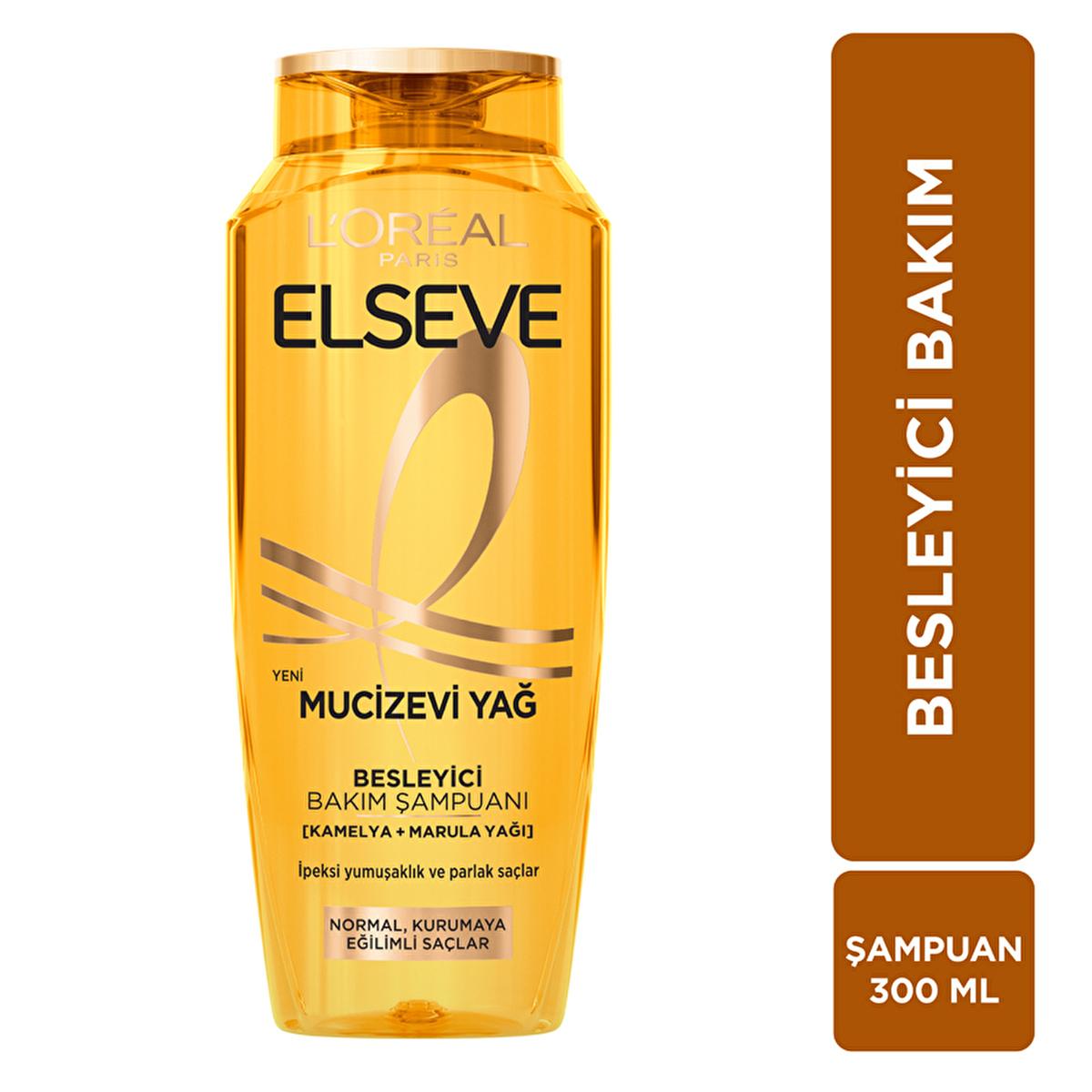 L&#39;Oreal Paris Elseve: Nourishing Hair Shampoo for Dry Hair - Intense Moisture, Shine &amp; 8-Week Nourishment with Kamelya &amp; Marula Oils L&#39;Oreal Elseve: Nourishing Shampoo for Dry, Shiny Hair hair shampoo, nourishing shampoo, dry hair shampoo, shampoo for dry hair, Elseve shampoo, Kamelya Yağı shampoo, Marula Yağı shampoo, hair shine shampoo, moisturizing shampoo, Loreal Paris shampoo, hair care, dry hair, damaged hair, shine, moisture, Kamelya Oil, Marula Oil, healthy hair, beauty, hair treatment, women&#39;s hair