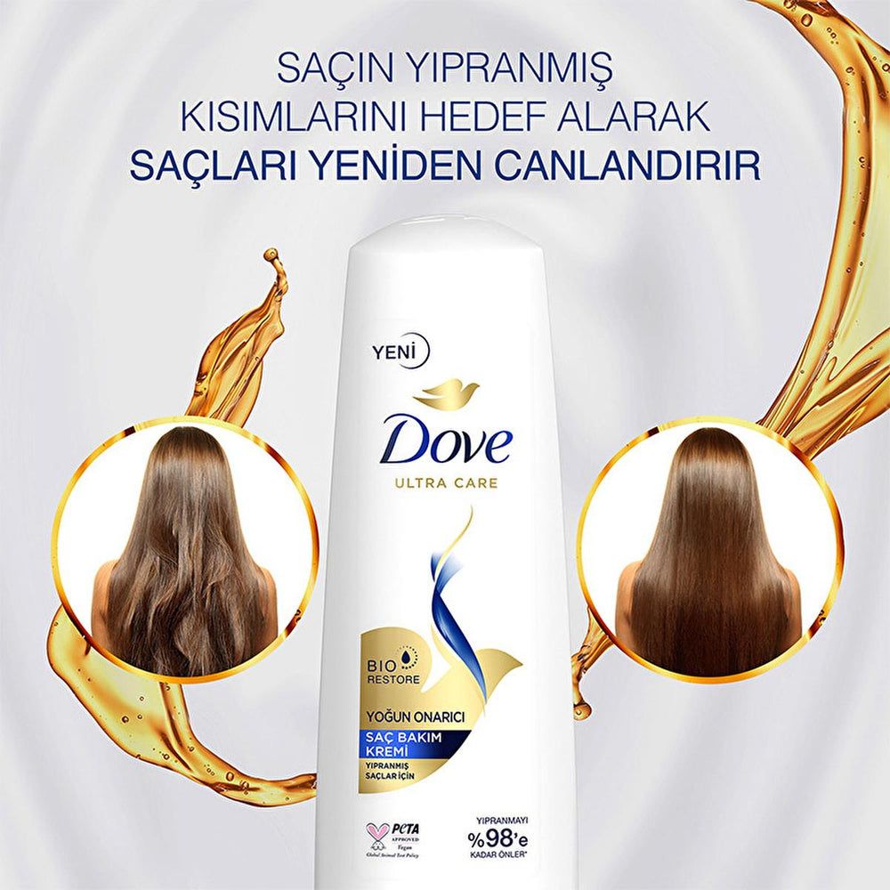 Dove Intensive Repair Hair Care Set - Nourishing Shampoo and Conditioner Duo for Damaged Hair - view 6