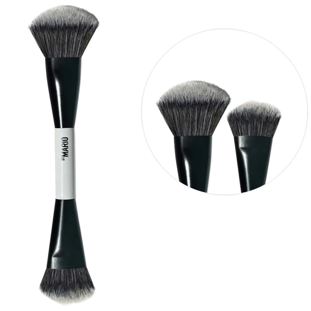 Real Techniques - F4 Dual-Ended Foundation and Face Brush for Flawless Makeup Application F4 Dual-Ended Foundation Brush by Real Techniques makeup brush, foundation brush, dual-ended brush, cruelty-free beauty tools, makeup application brush, face brush, beauty essentials, makeup tools, Real Techniques, beauty products, cruelty-free makeup, makeup brushes, seamless foundation application, versatile beauty tools