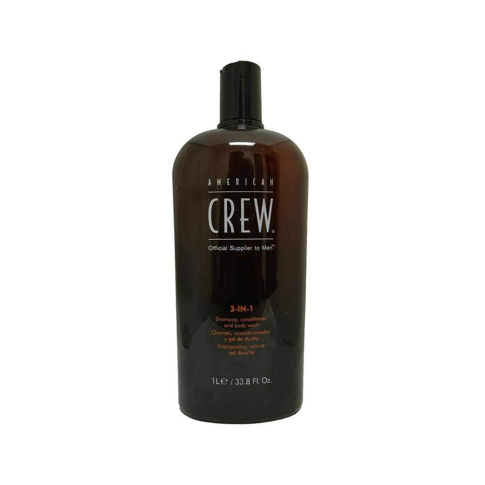 American Crew 3-in-1 Shampoo, Conditioner & Body Wash 1000ml