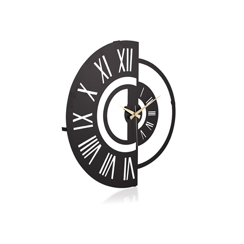 Muyika 50cm Metal Silent Wall Clock - Modern Large Wall Decor for Indoor Spaces - view 6