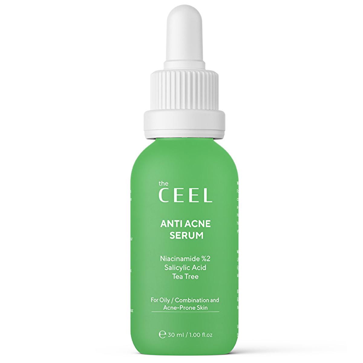 The Ceel Acne-Fighting Serum - Salicylic Acid & Tea Tree Oil for Clearer Skin The Ceel Acne Serum - Salicylic Acid & Tea Tree Oil acne-fighting serum, sivilce karşıtı serum, salicylic acid skincare, tea tree oil benefits, natural antiseptic skincare, acne treatment, skincare for sensitive skin, acne prone skin, clearer skin, skincare routine, natural skincare, serum for acne